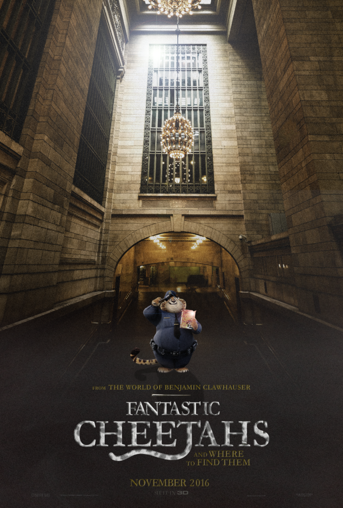 Fantastic Beasts as “Fantastic Cheetahs and Where to Find Them”