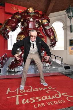Stan Lee and the Hulkbuster