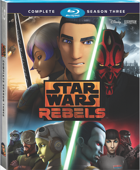 Star Wars Rebels Season 3 Blu-Ray Release Announced on Star Wars Show