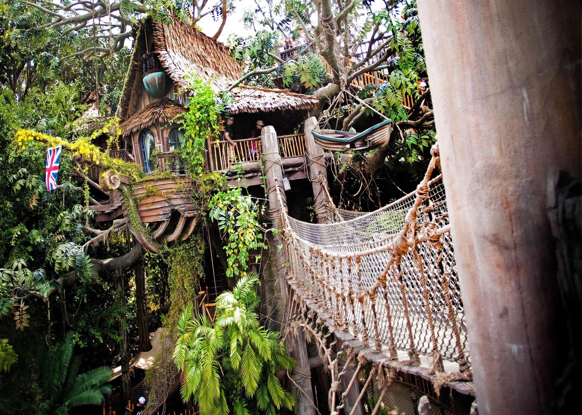 Tarzan's Treehouse - Disneyland - LaughingPlace.com