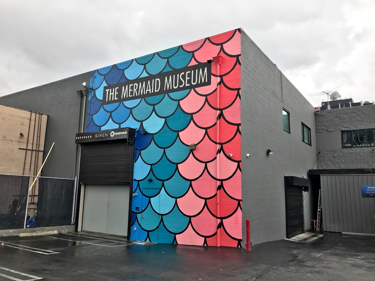 Mermaid Museum PopUps to Promote Freeform's Siren