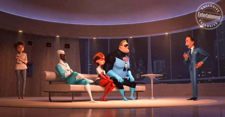 Entertainment Weekly gets an exclusive look at "Incredibles 2"