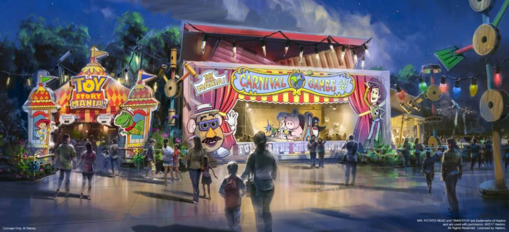 Toy Story Mania New Entrance