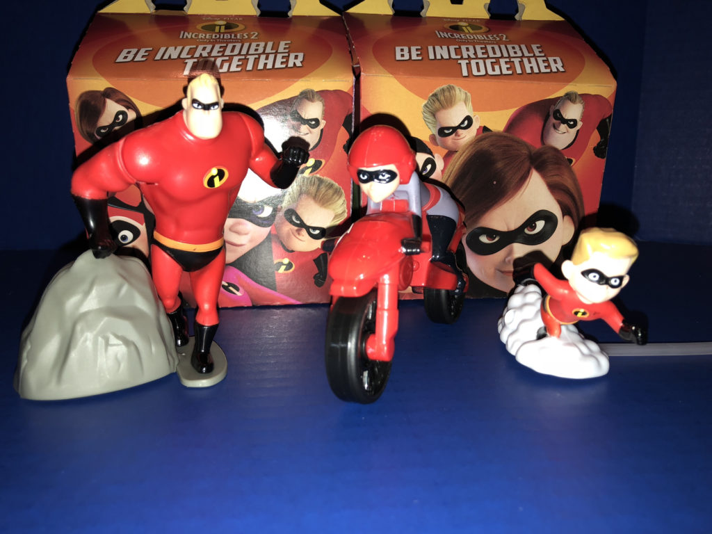Details about   Disney Pixar The Incredibles Mcdonalds 2004 toy NEW Dash #4 Sealed Happy Meal 
