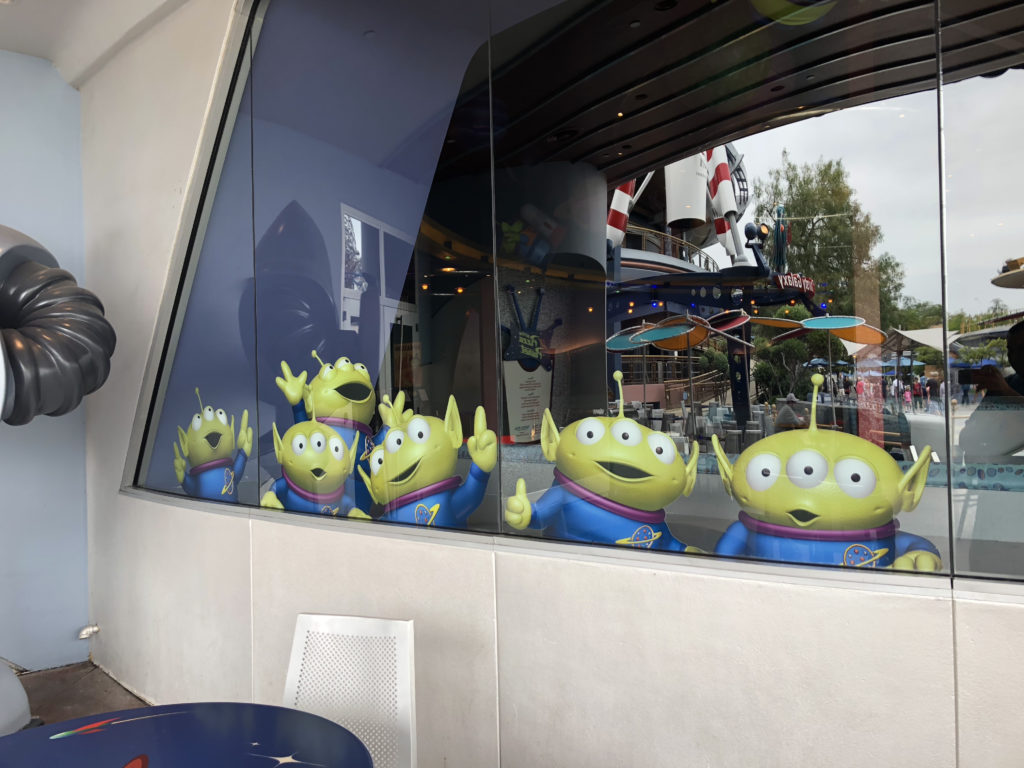 Take Lunch to Infinity and Beyond at Disneyland's Alien Pizza Planet ...