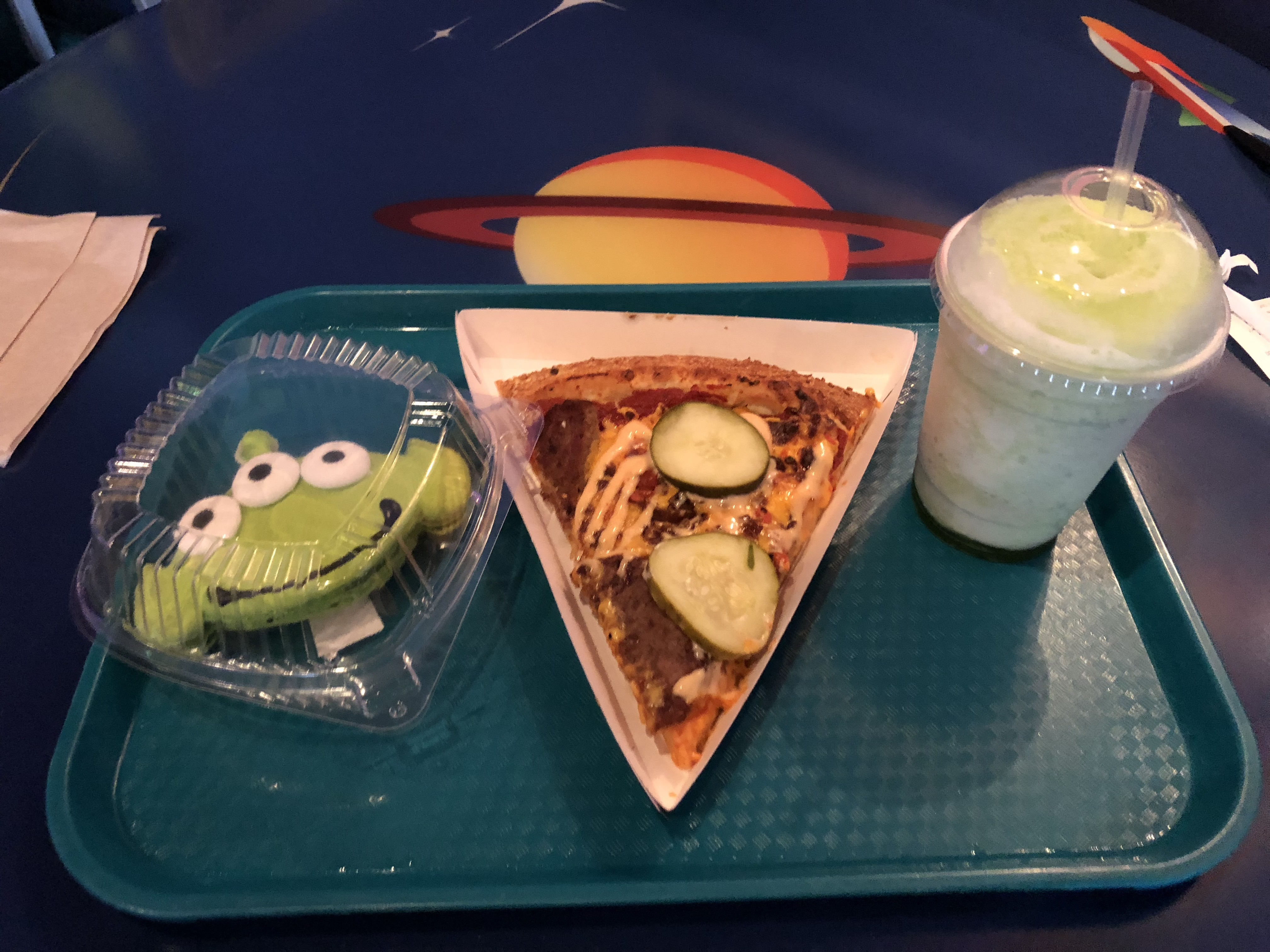 Take Lunch to Infinity and Beyond at Disneyland's Alien Pizza