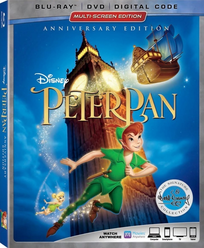 Blu-Ray Review: Peter Pan (Walt Disney Signature Collection)