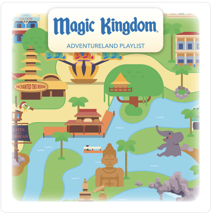 Disney Parks Curated Playlists