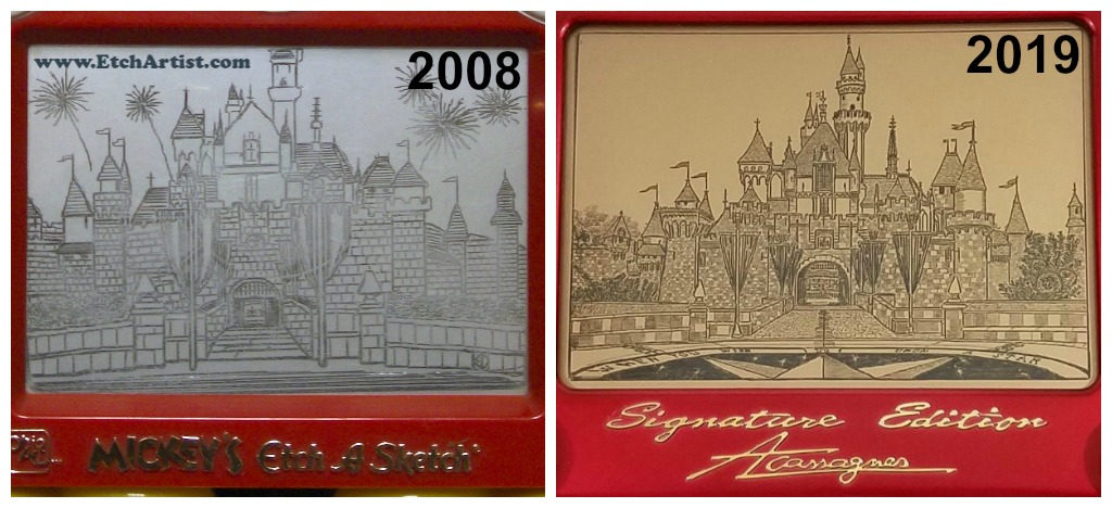 Etchartist Draws Disneyland Inspired Pictures Using An Etch
