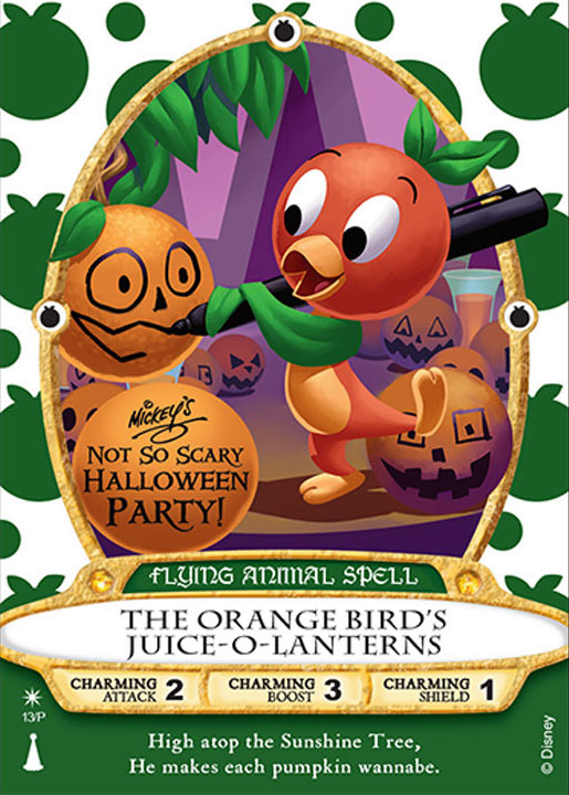Orange Bird Spell Card