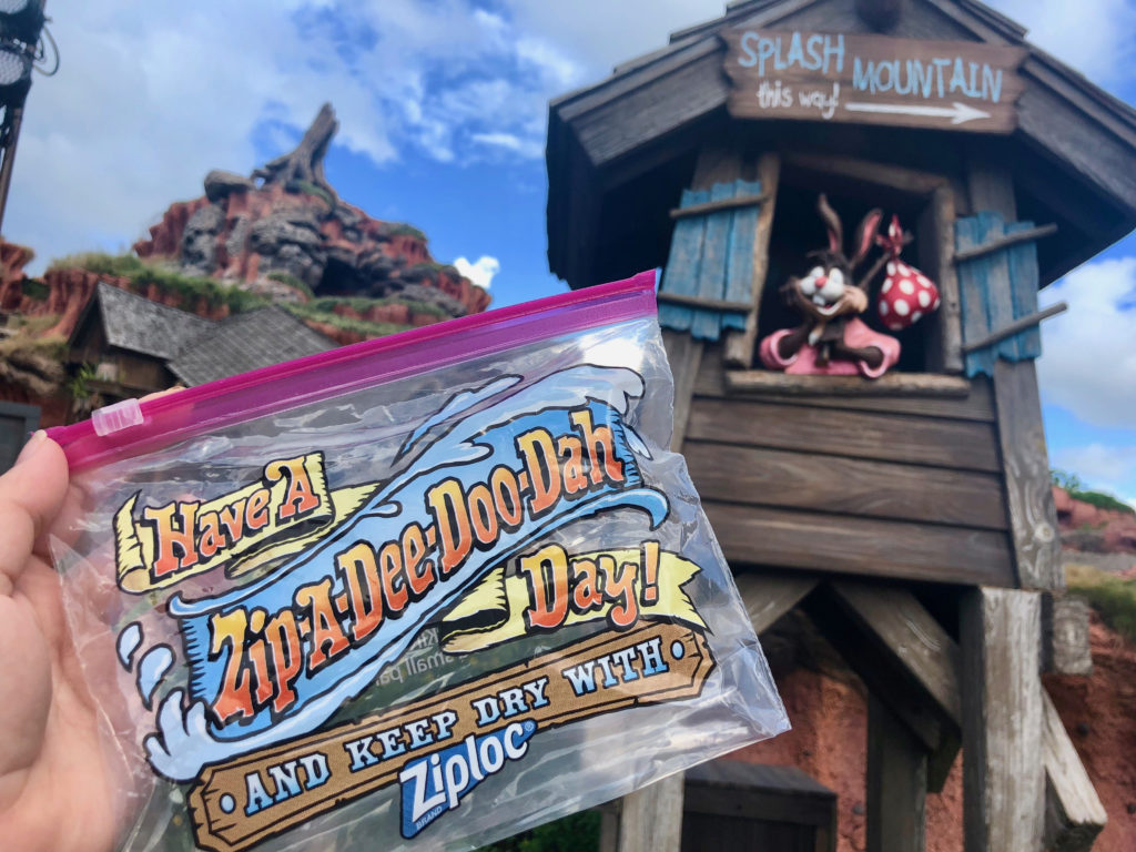 Ziploc Moves Into Splash Mountain