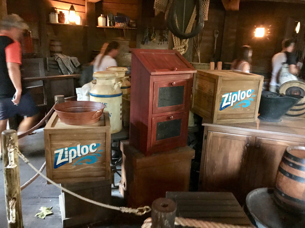 Ziploc Moves Into Splash Mountain