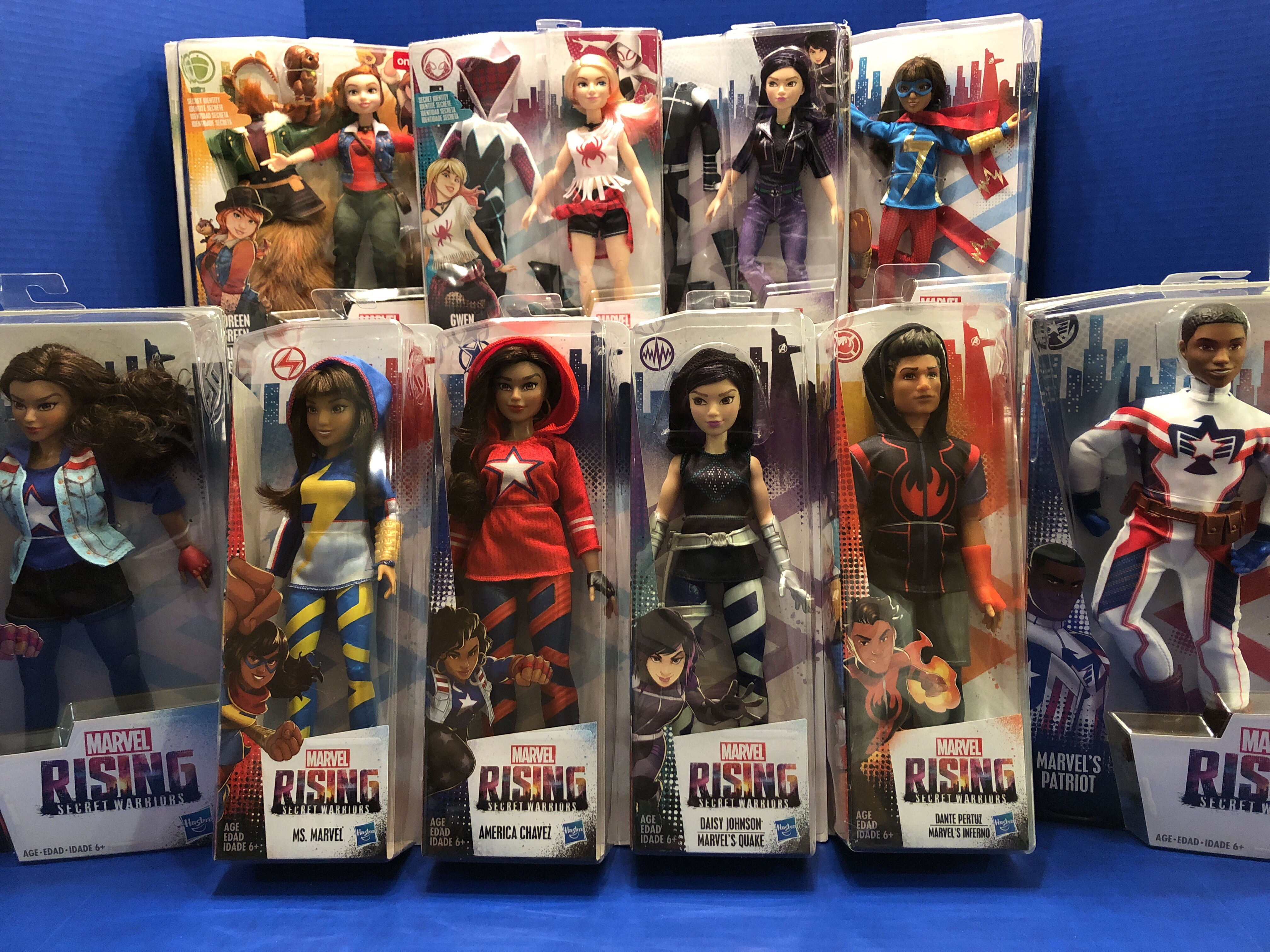Marvel Rising Secret Warriors America Chavez 11 Adventure Action Figure Doll Hasbro