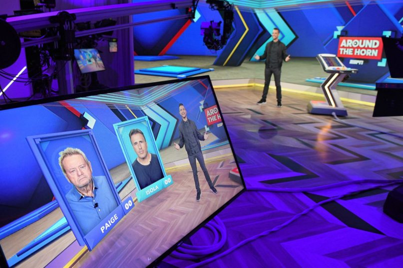 ESPN's Integrates Augmented Reality on Around the Horn