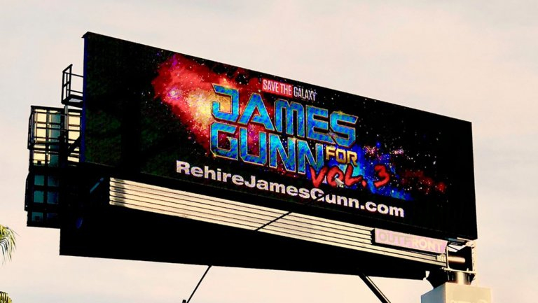 Rehire James Gunn Billboard