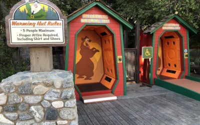 Humphrey the Bear Body Dryers Debut at Disney California Adventure