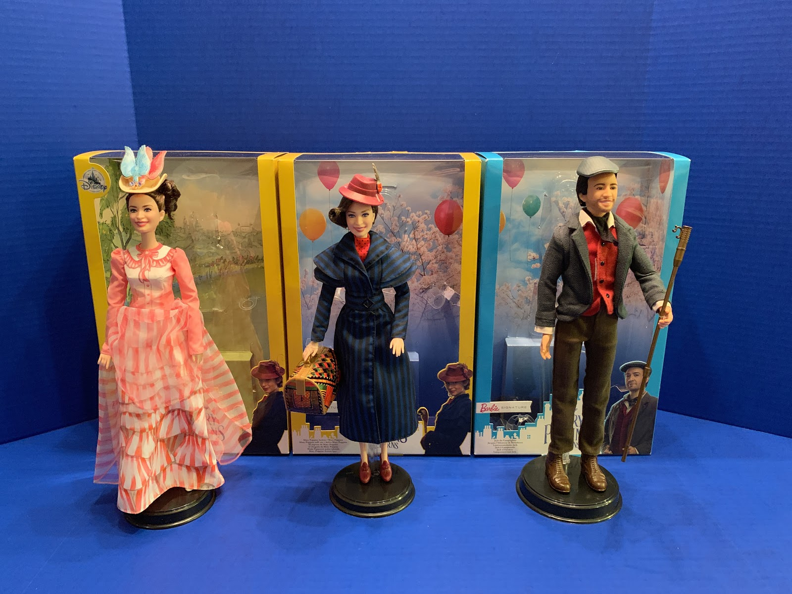 Disney Parks Mary Poppins Returns Grand Music Hall Barbie Doll In Hand 