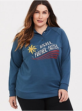 captain marvel jacket torrid