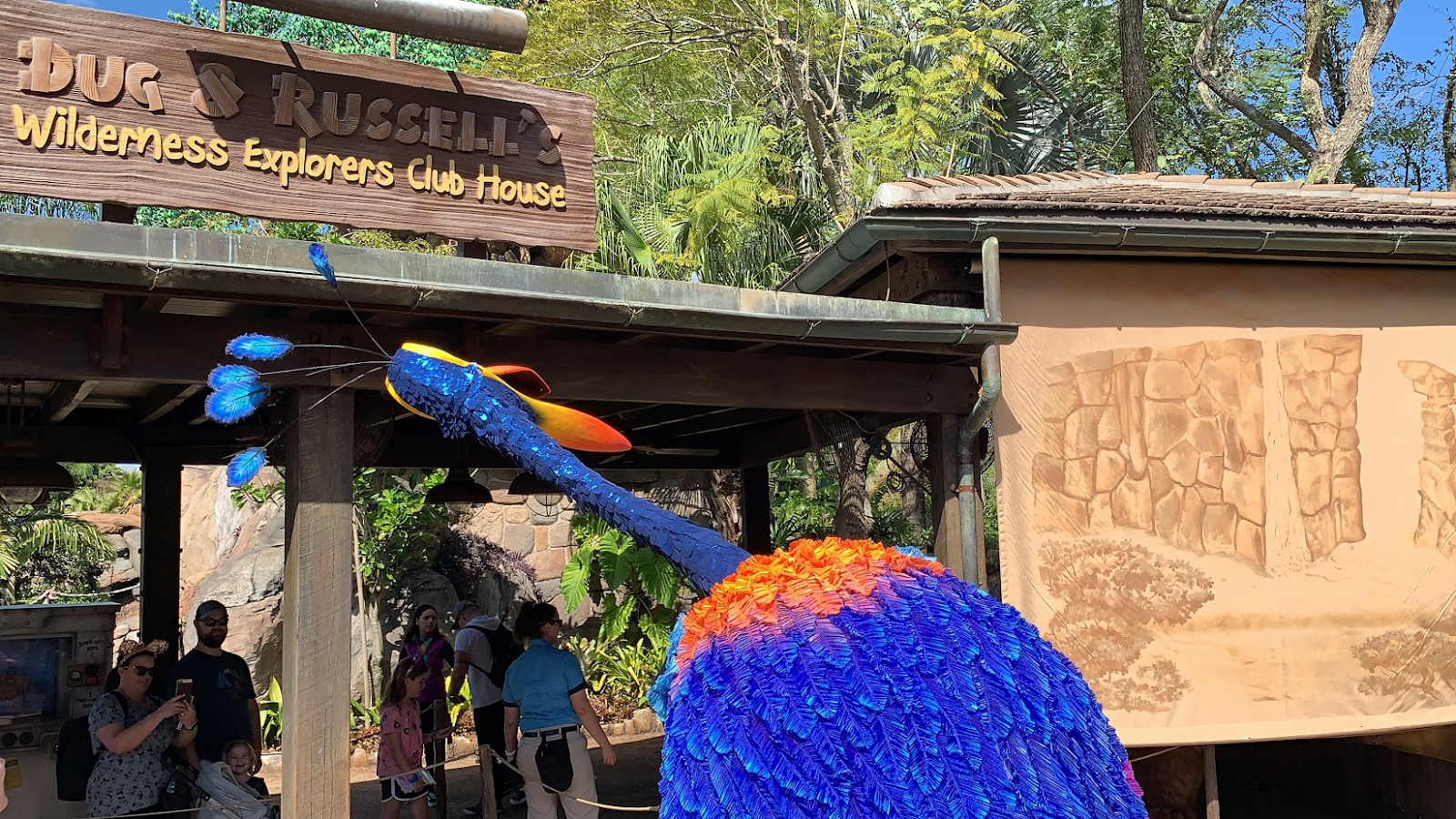 Kevin from "Up" Now Roaming Disney’s Animal Kingdom - LaughingPlace.com