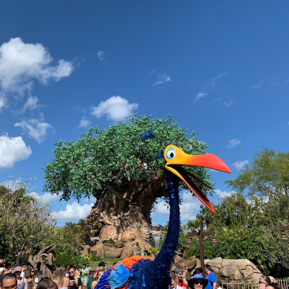Kevin from "Up" Now Roaming Disney’s Animal Kingdom - LaughingPlace.com