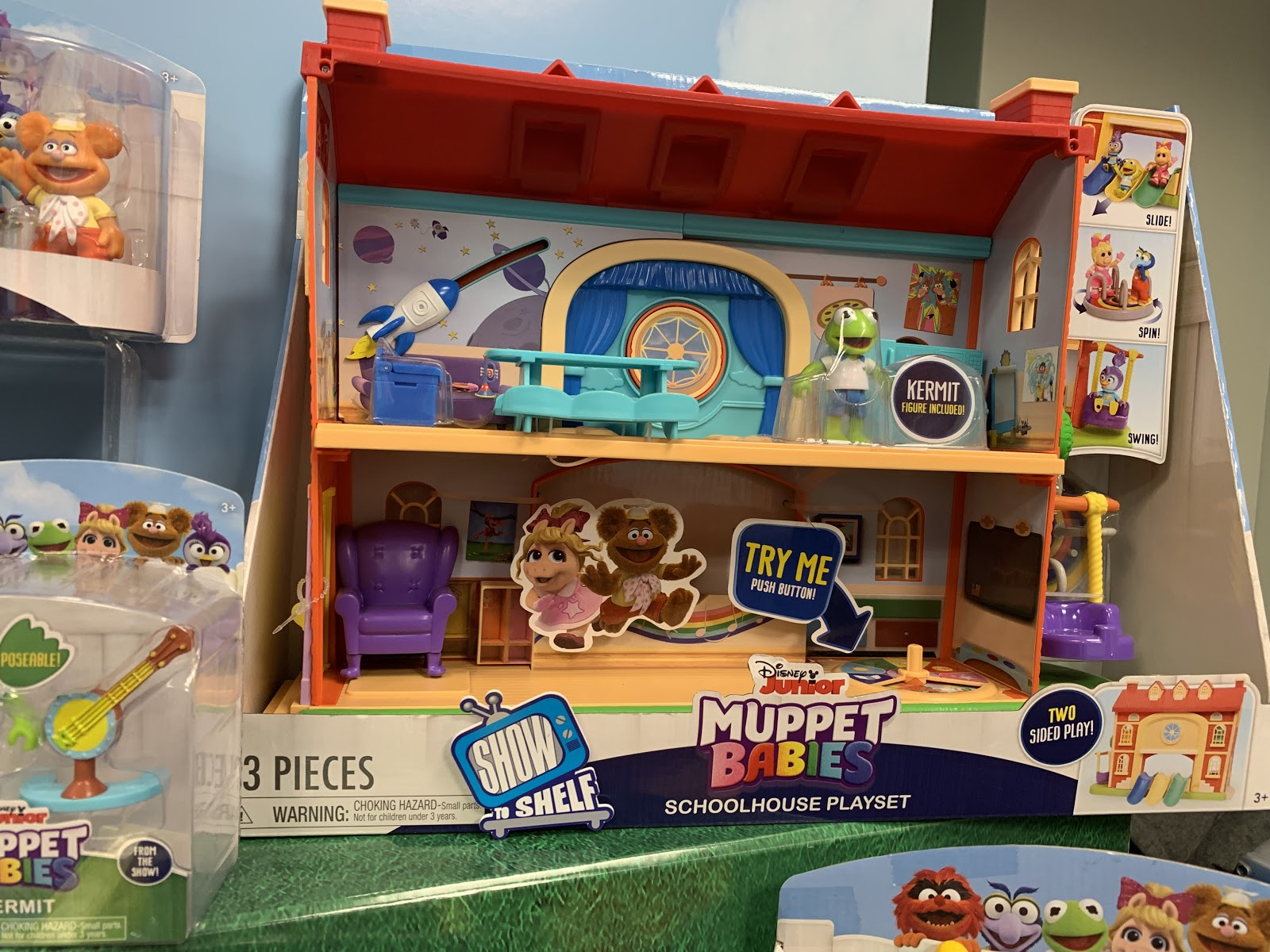 muppet babies house toy