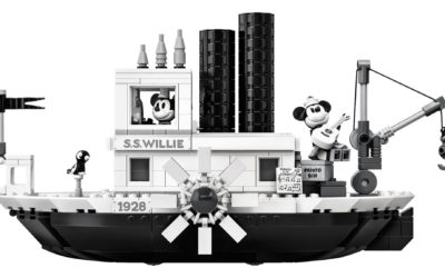 Official Mickey Mouse Steamboat Willie Building Set Revealed by LEGO