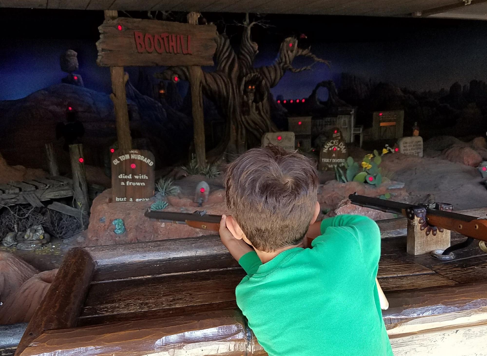 Frontierland Shootin' Exposition Disneyland