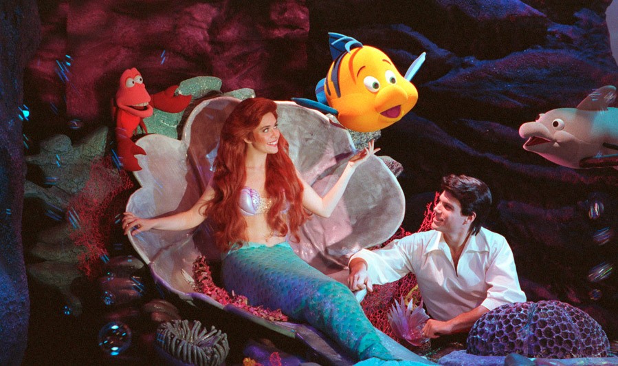 hidden mickey voyage of the little mermaid