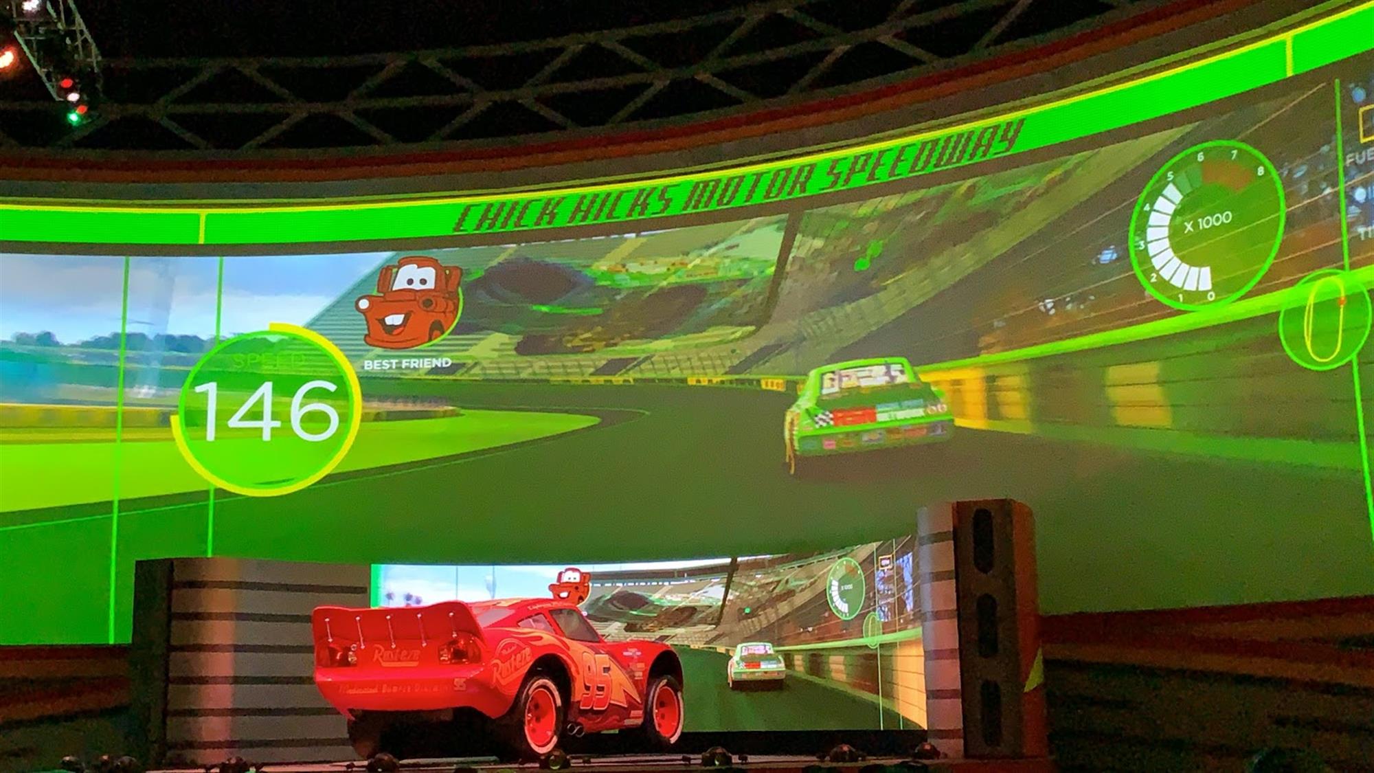 Lightning McQueen's Racing Academy - Disney's Hollywood Studios - LaughingPlace.com Lightning McQueen's Racing Academy - Disney's Hollywood Studios - LaughingPlace.com