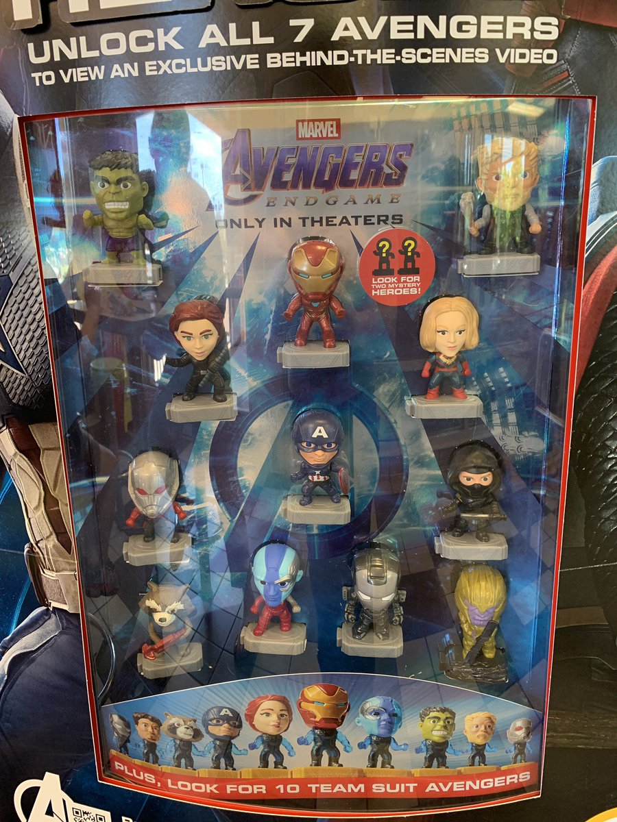 "Avengers Endgame" Happy Meal Toys Arrive at McDonald's