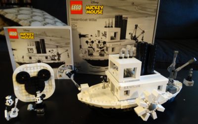 Video Review: LEGO Ideas Steamboat Willie Set Commemorates 90 Years of Mickey and Minnie
