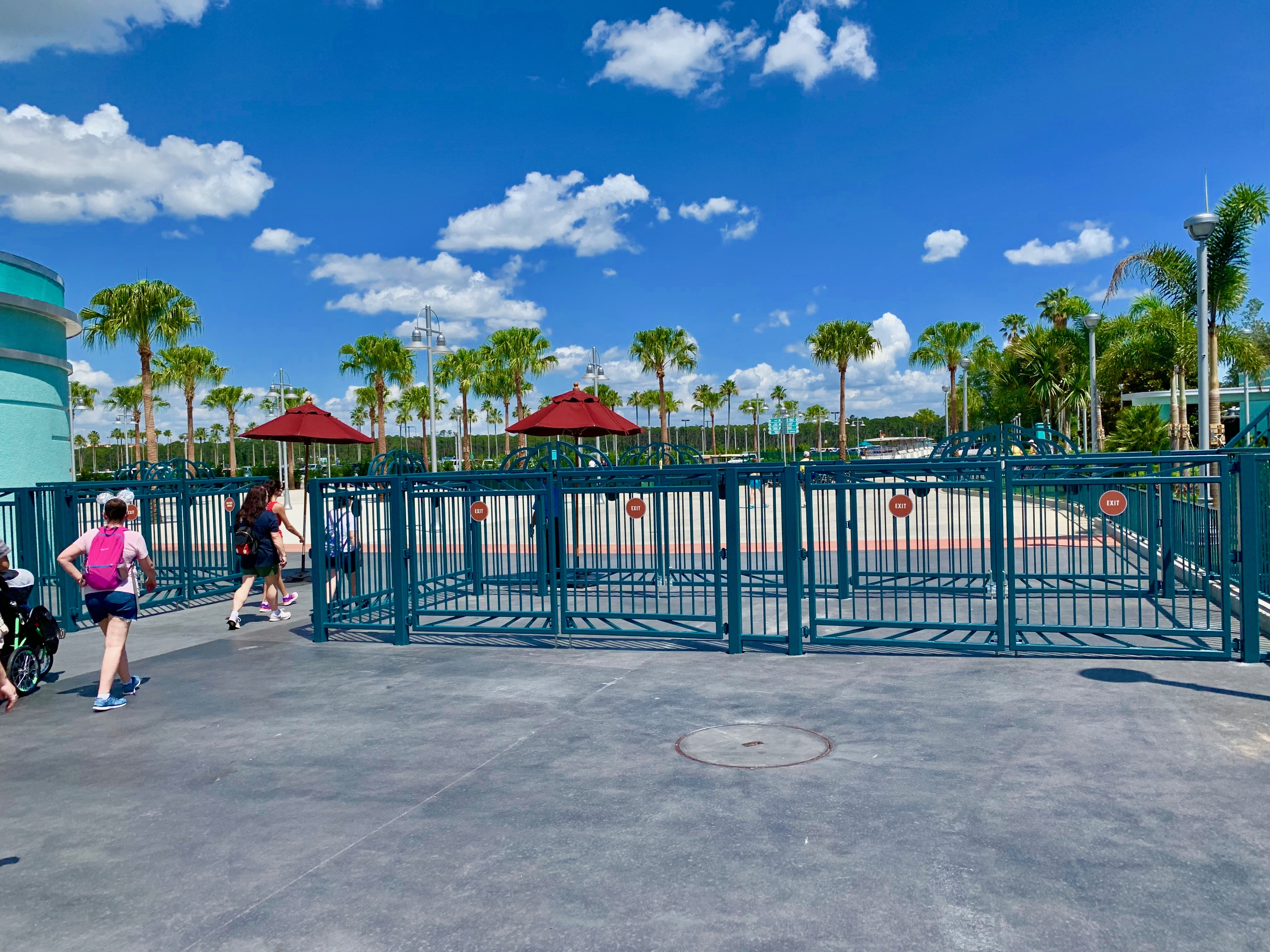 Photos New Bag Check and Tram Drop Off Open Now At Disney's Hollywood