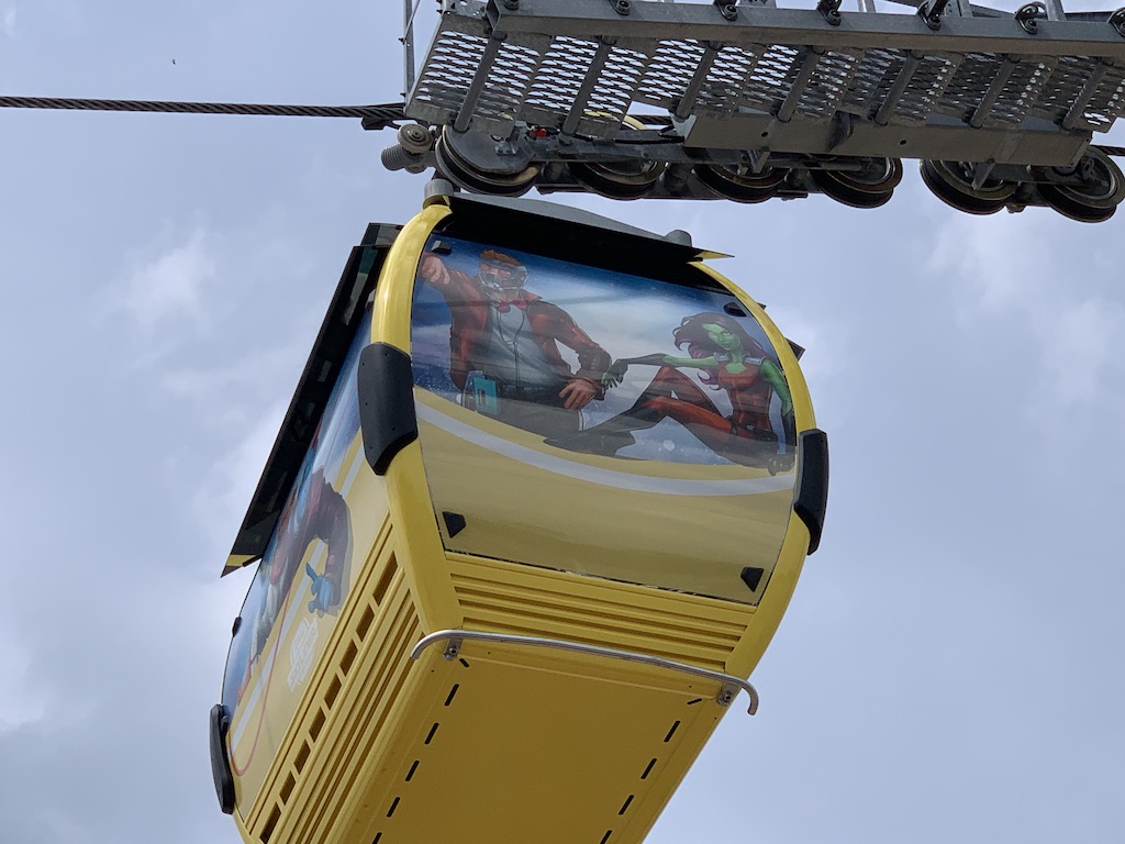 Characters Take to the Sky as Unwrapped Gondolas Appear at Walt Disney ...