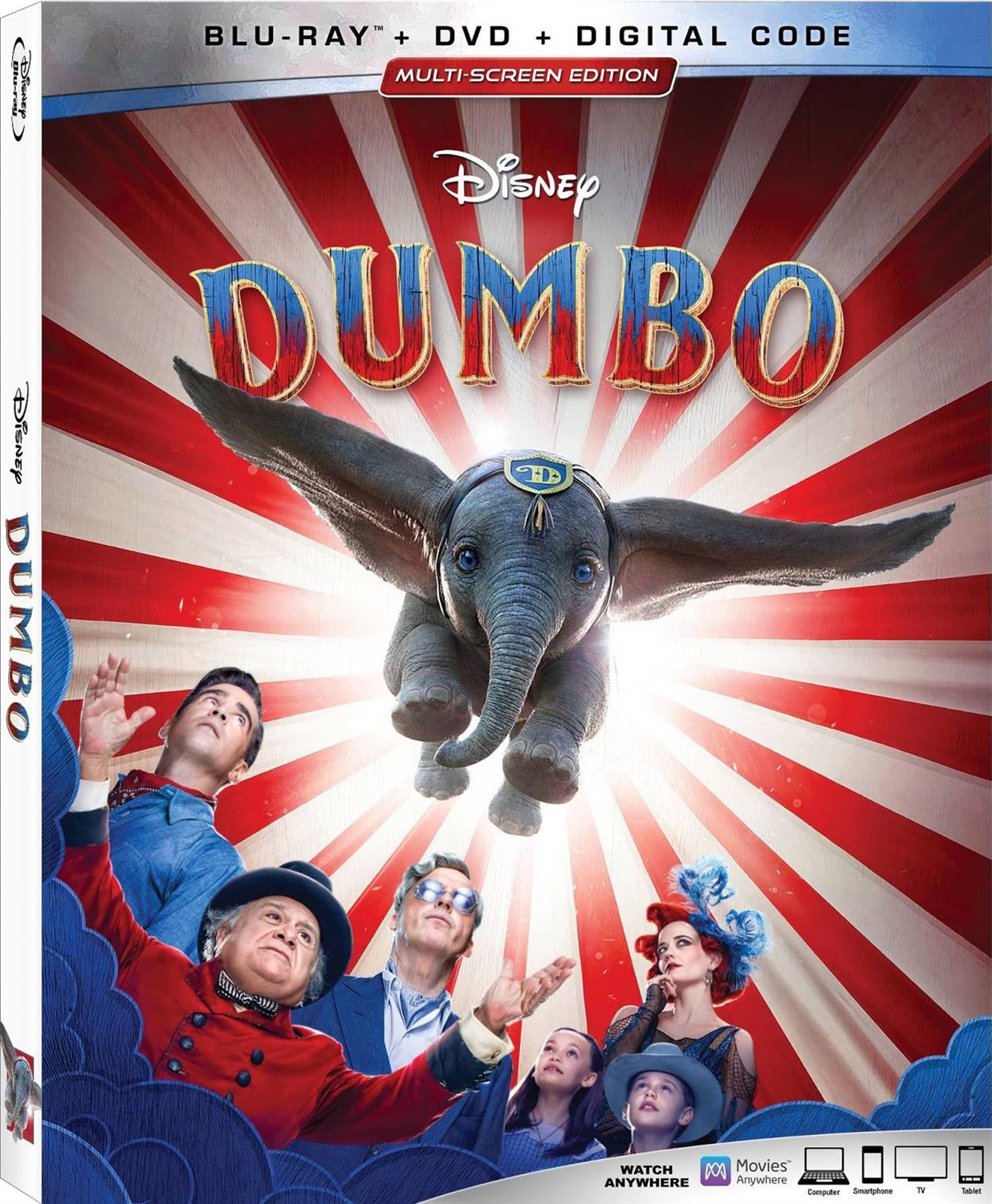 Blu Ray Review Dumbo 2019 LaughingPlace