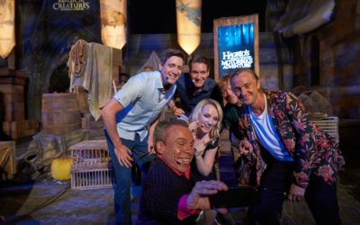 "Harry Potter" Stars Come to Universal Orlando for Opening of Hagrid's Magical Creatures Motorbike Adventure