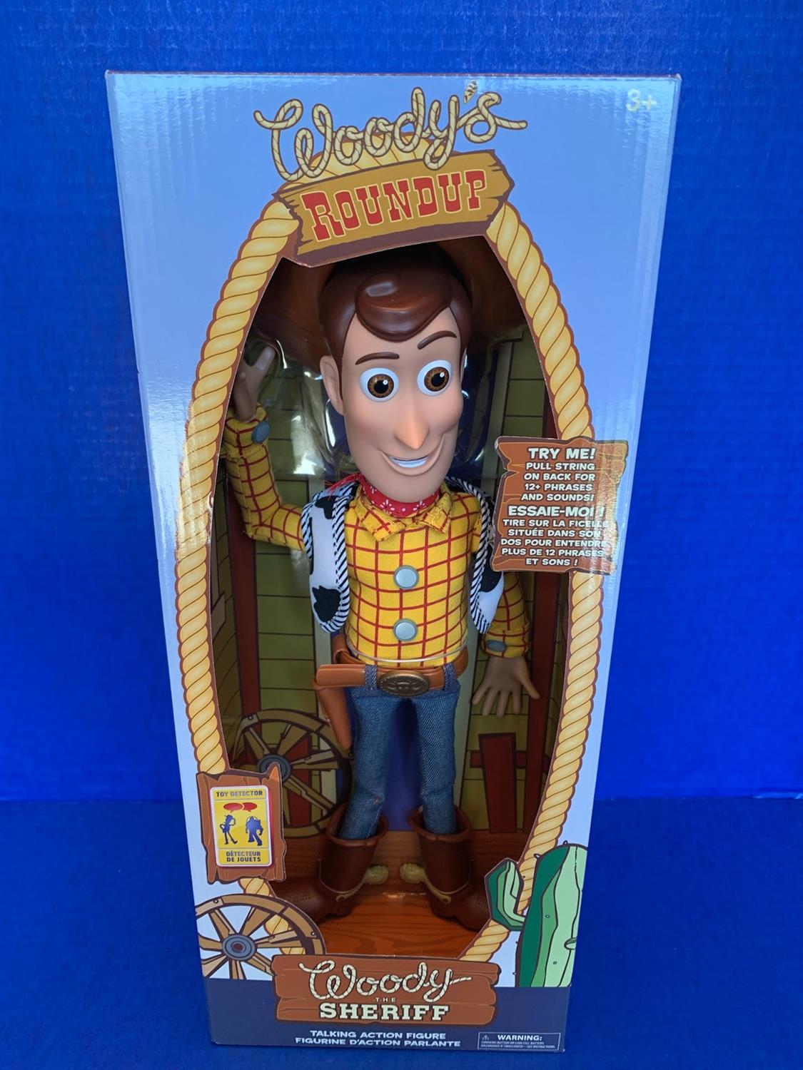 Disney 12/" Buzz Lightyear Woody Talking Action Figure Dolls Toy Story 4 Sounds