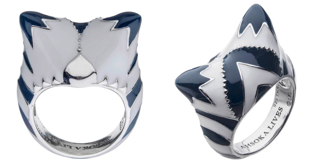 The Ahsoka Tano ring from the new RockLove X Star Wars collection.