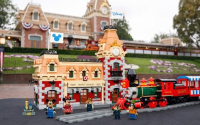 LEGO Disney Train and Station Announced, Buildable Motorized Disneyland Railroad and Main Street Station