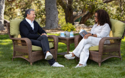 Disney Legend Oprah Winfrey Talks With Disney CEO Bob Iger for "Super Soul Sunday"