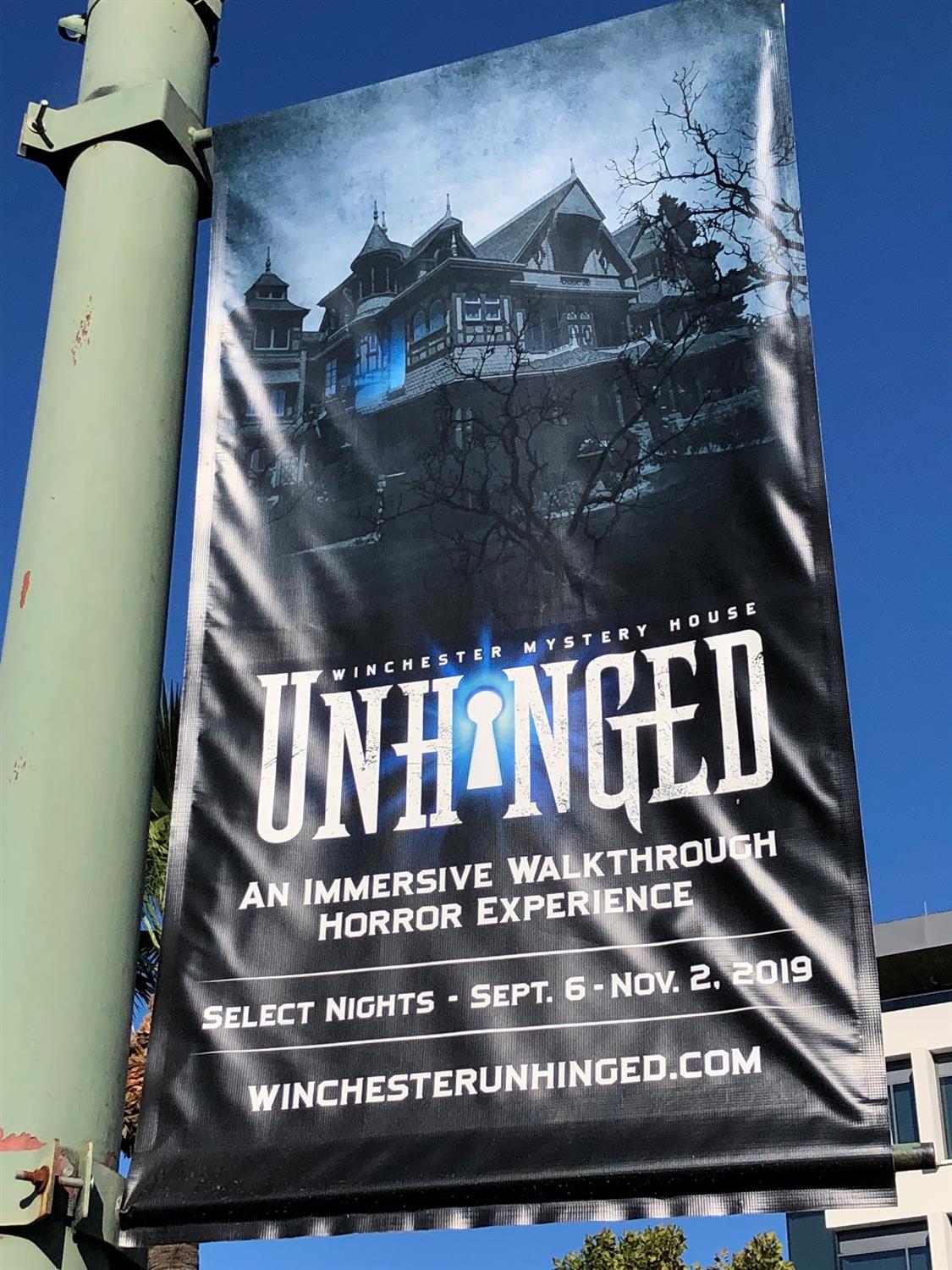 Event Review "Unhinged" Immersive Halloween Experience at Winchester
