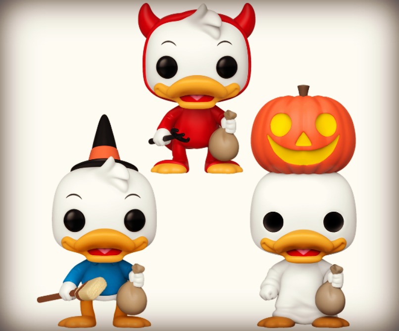 Funko Releases Huey, Dewey, and Louie Limited Edition Halloween 3-Pack  Bundle