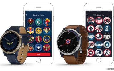 Garmin Announces Legacy Hero Series GPS Smartwatches Inspired by "Captain Marvel," "Captain America: The First Avenger"