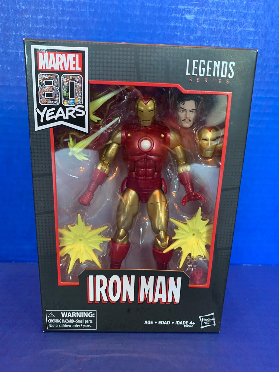 80th Anniversary Neuf Classic Iron Man Hasbro Marvel Legends Series 