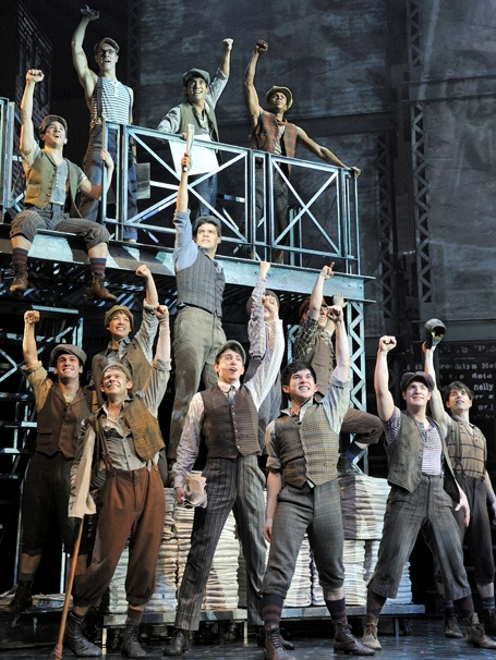 Freeform 30 Days Of Disney Day 19 Newsies The Broadway Musical Laughingplace Com
