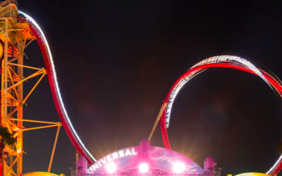 Riders Stuck on Universal Orlando's Rip Ride Rockit Rollercoaster