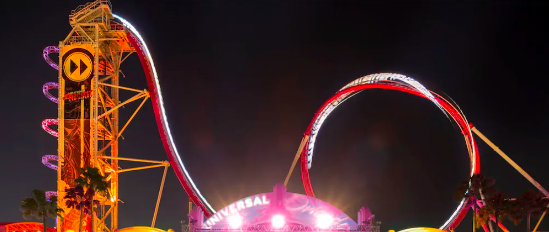 Riders Stuck on Universal Orlando's Rip Ride Rockit Rollercoaster - LaughingPlace.com