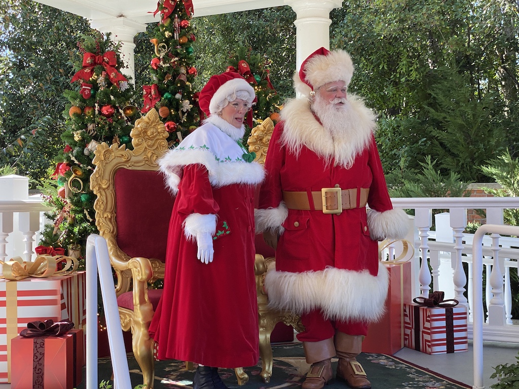 Santa and Mrs. Claus
