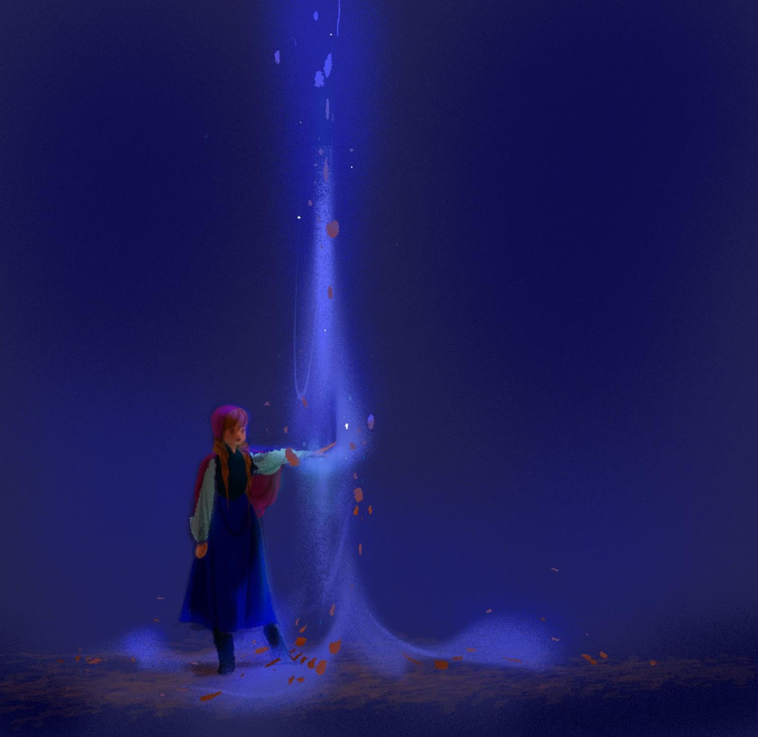 Spirited Away with Elsa The Elemental Spirits of "Frozen 2