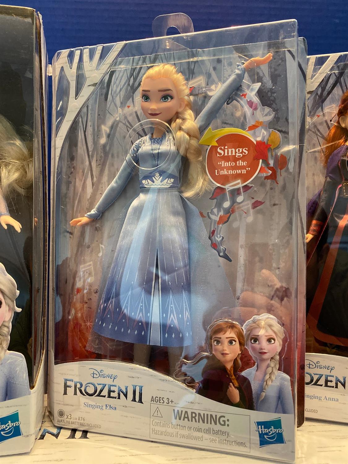 anna elsa olaf singing dolls