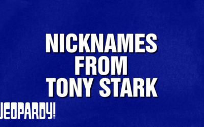 "Jeopardy!" Quizzes Contestants With "Nicknames From Tony Stark" Category